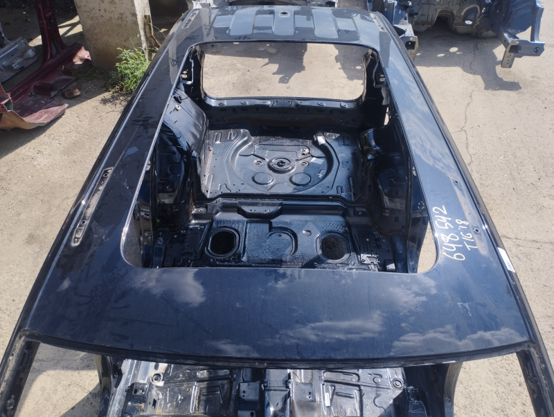 Metal roof VW Tiguan 18 - panorama, on the body, painted