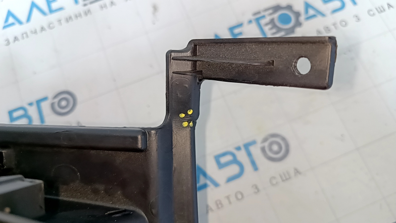 Glove box, glove compartment Dodge Dart 13-16 black, abrasions, broken fastener, cracks in fasteners