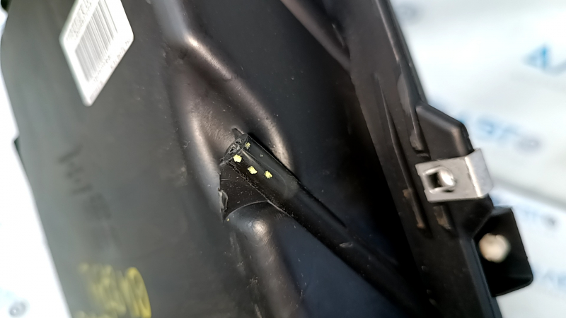 Glove box, glove compartment Dodge Dart 13-16 black, abrasions, broken fastener, cracks in fasteners