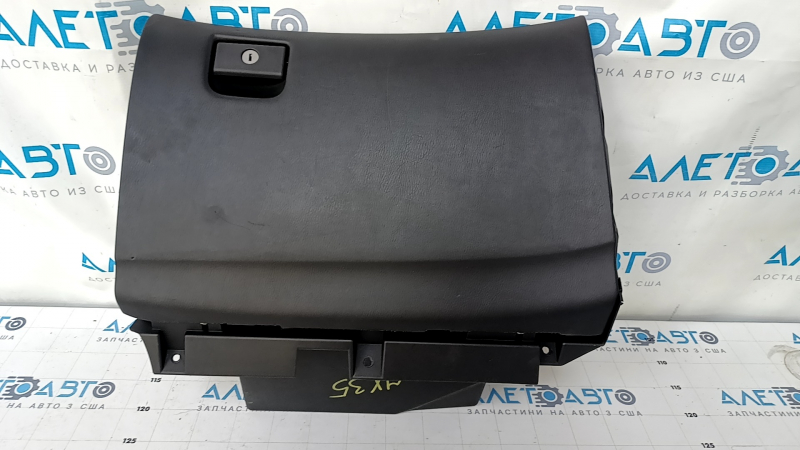 Glove box, glove compartment Infiniti JX35 QX60 13- black, scuffs, bumps, dents, scratches
