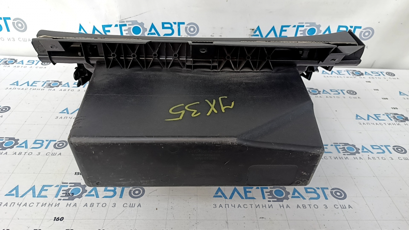 Glove box, glove compartment Infiniti JX35 QX60 13- black, scuffs, bumps, dents, scratches