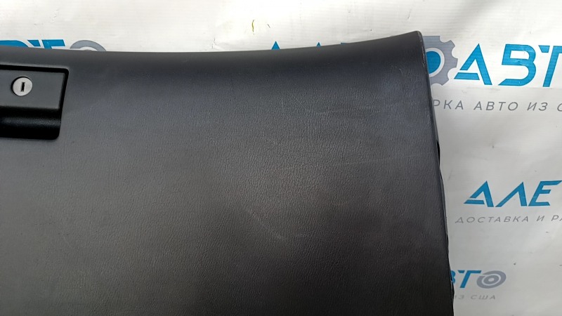 Glove box, glove compartment Nissan Pathfinder 13-20 black, scuffs, crack in the stiffener