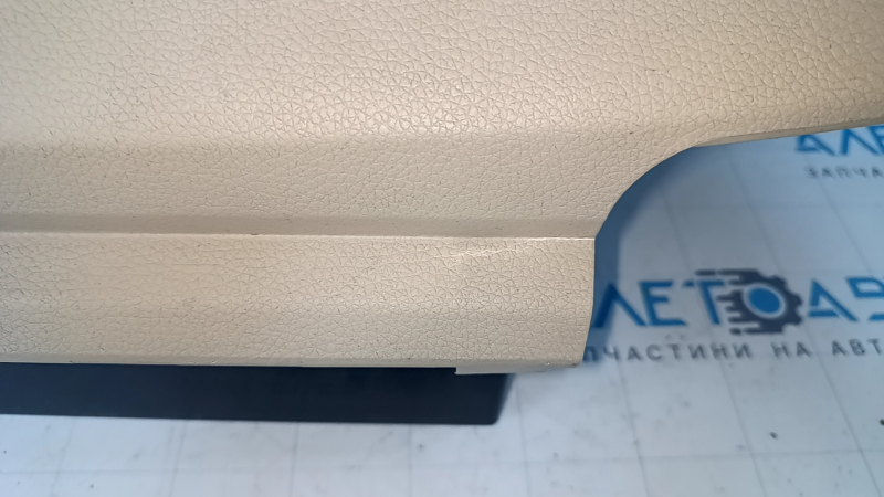 Glove box, glove compartment Nissan Rogue 14-20 beige, scratches, whitened plastic