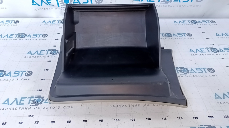 Glove box, glove compartment Nissan Rogue 14-20 beige, scratches, whitened plastic