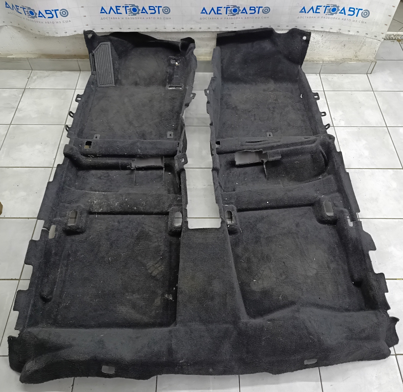 Hyundai Sonata 18-19 black floor covering, for cleaning