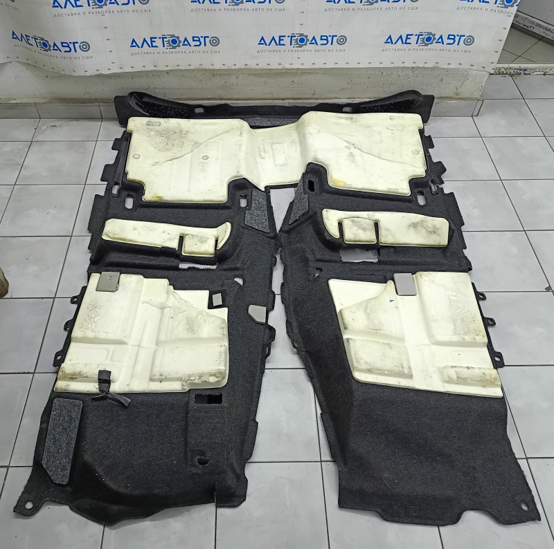 Hyundai Sonata 18-19 black floor covering, for cleaning