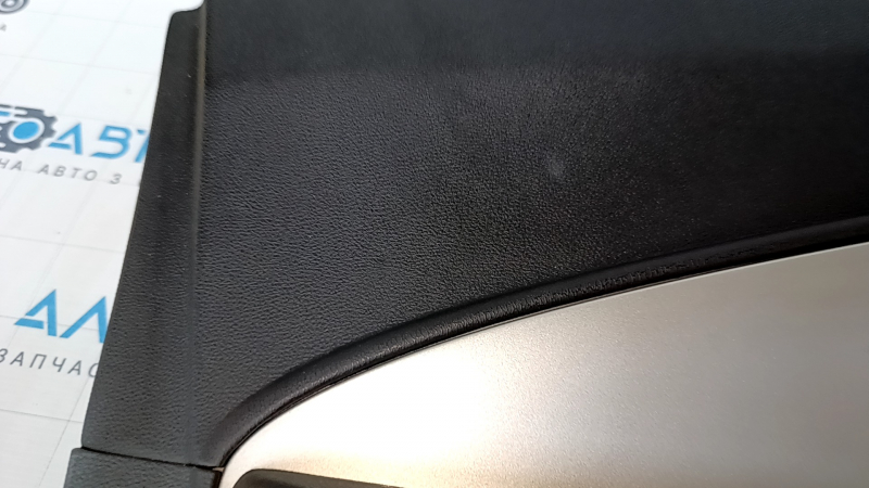 Door trim card front left Chevrolet Volt 11-15 black with gray insert, BOSE, scuffs, dents