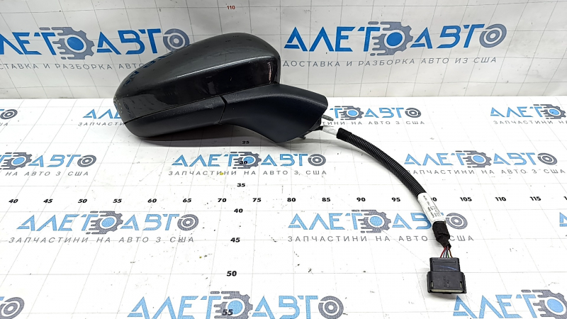 Side mirror right Ford Fusion mk5 13-20 5 pins, BSM, heated, graphite, scratches