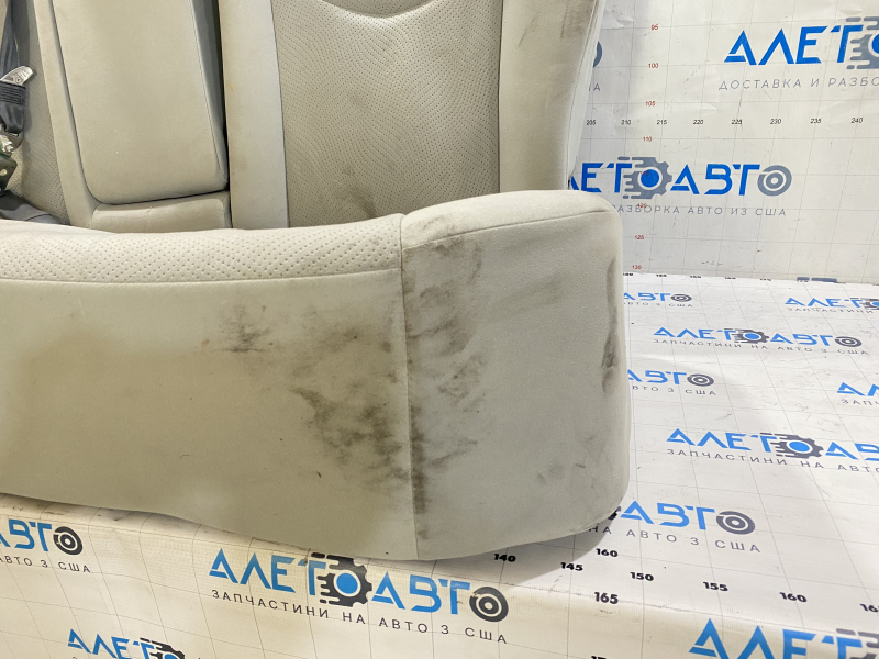 Rear row of seats 2nd row Toyota Prius 30 10-15 velor gray for cleaning