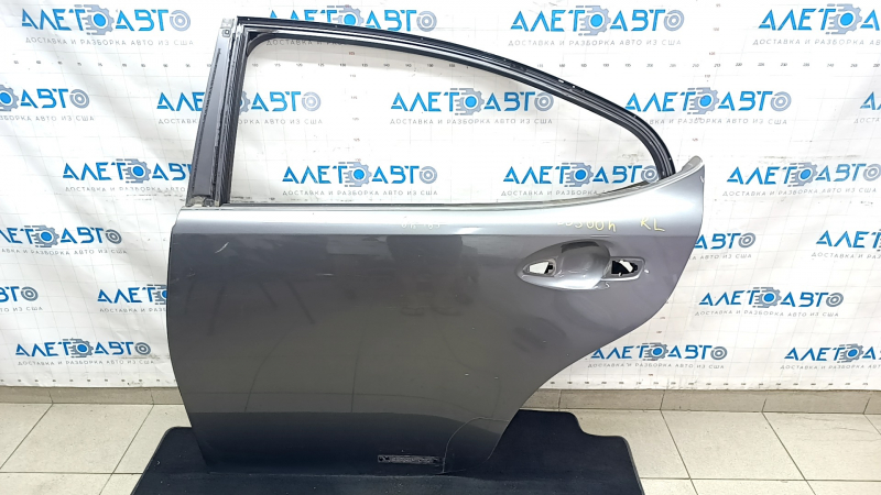 Door bare rear left Lexus ES300h ES350 13-18 hybrid, graphite 1H9