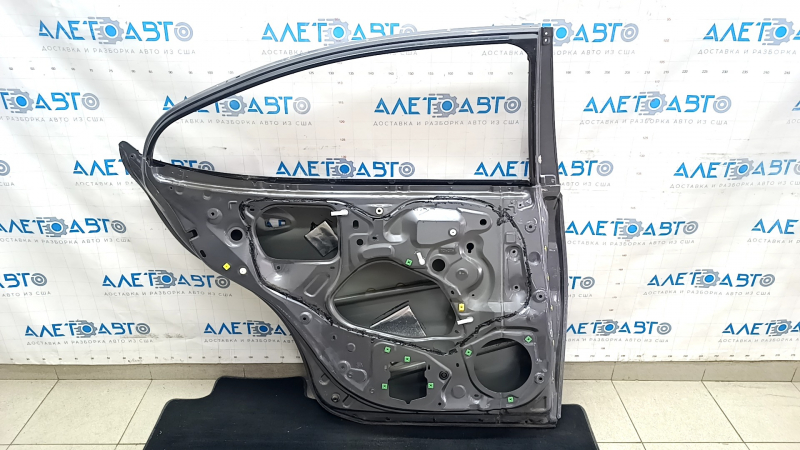 Door bare rear left Lexus ES300h ES350 13-18 hybrid, graphite 1H9