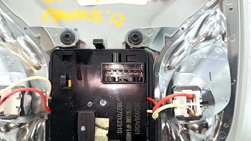 Front light Jeep Compass 17 - without sunroof gray, scratches, abrasion