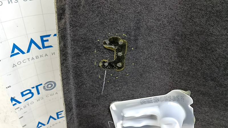 Jeep Compass 19-20 headlining without sunroof, gray, dry-cleanable, fasteners torn off