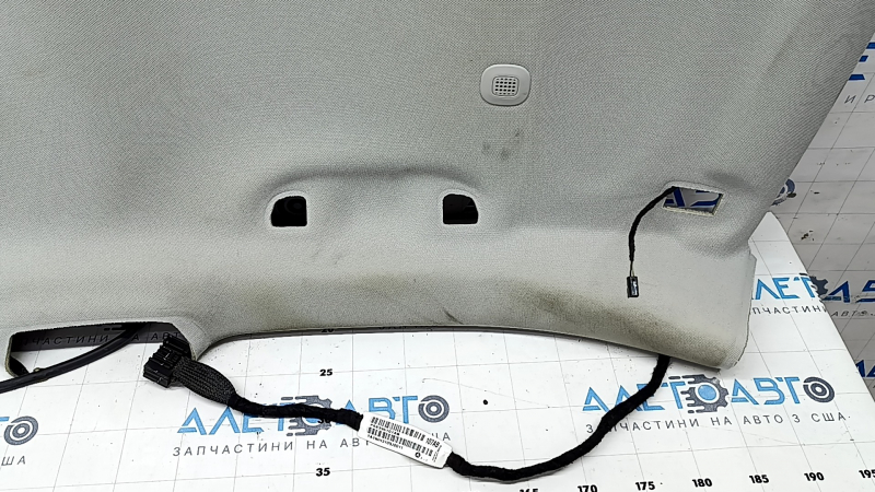 Jeep Compass 19-20 headlining without sunroof, gray, dry-cleanable, fasteners torn off