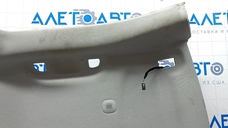 Jeep Compass 19-20 headlining without sunroof, gray, dry-cleanable, fasteners torn off