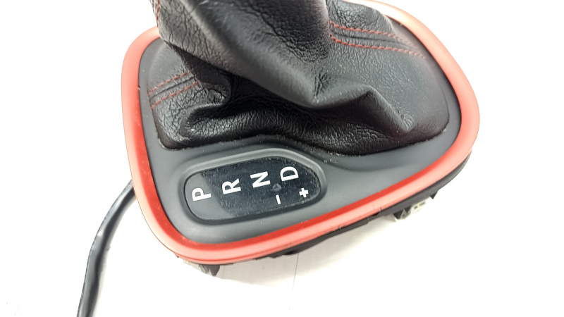 Jeep Compass 19-21 shifter pad red stitching and bezel, Trailhawk, air, broken bezel mounts, scratches