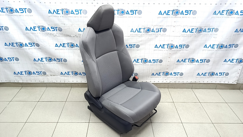 Passenger seat Toyota Venza 21- without airbag, mechanical, gray cloth, LE, dry-cleanable
