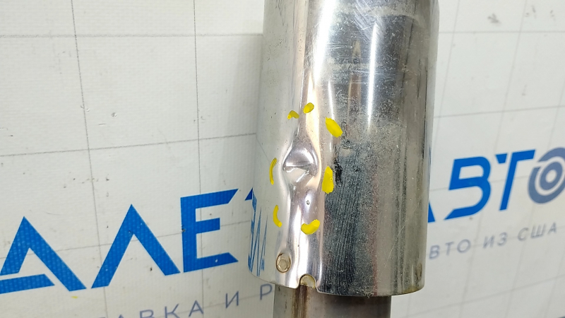 Muffler rear part with barrel Mazda 3 19- 2.5 4d FWD Mexico built dented