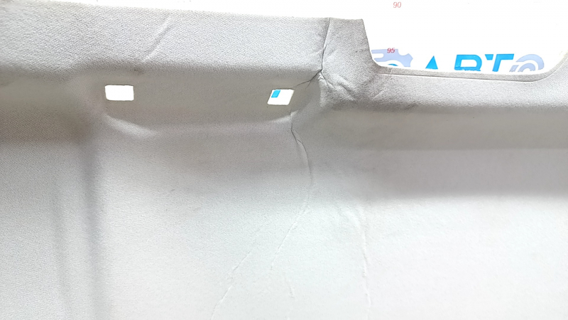 Headlining Mazda 3 19-4d without sunroof, gray, Mexico built, creases, needs cleaning