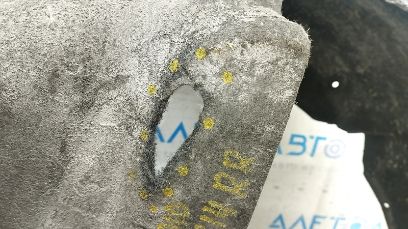 Rear right fender liner BMW 5 F10 11-16 tear