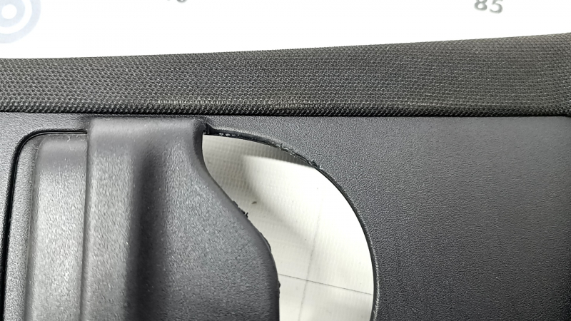 Upper center pillar trim belt left Mercedes C-class W205 15-21 black, needs cleaning, worn, scratches