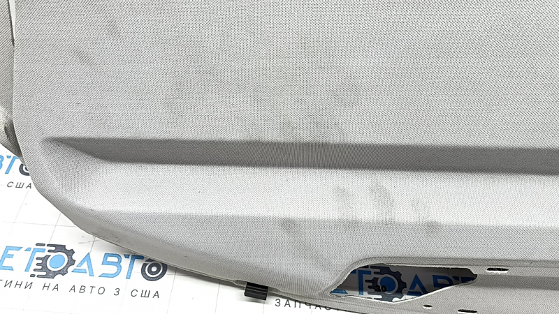 Rear shelf Mercedes C-class W205 15-21 gray without speakers and curtain, for cleaning, faded