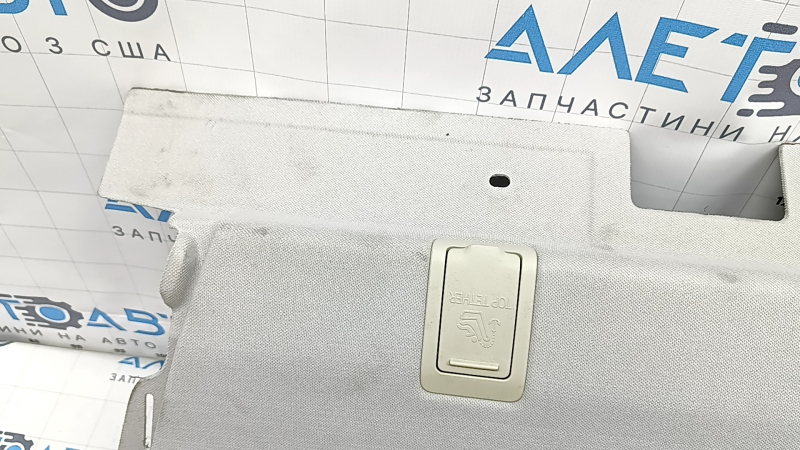 Rear shelf Mercedes C-class W205 15-21 gray without speakers and curtain, for cleaning, faded