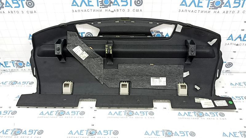 Rear shelf Mercedes C-class W205 15-21 gray without speakers and curtain, for cleaning, faded