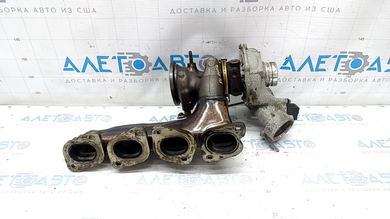 Turbocharger complete with manifold Mercedes C-class W205 300/350e/350h 15-21 101k