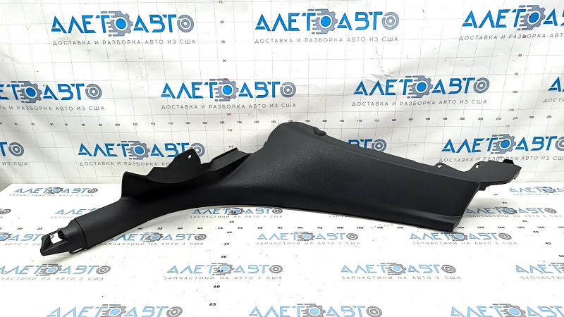 Rear pillar trim left bottom Audi A3 8V 15-20 4d, 5d, black, without airbag, scratches