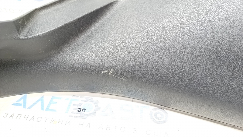 Rear pillar trim left bottom Audi A3 8V 15-20 4d, 5d, black, without airbag, scratches