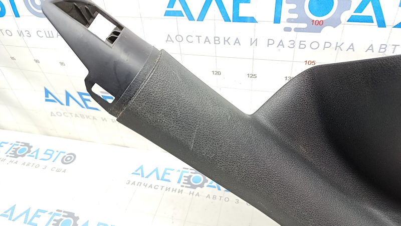 Rear pillar trim left bottom Audi A3 8V 15-20 4d, 5d, black, without airbag, scratches