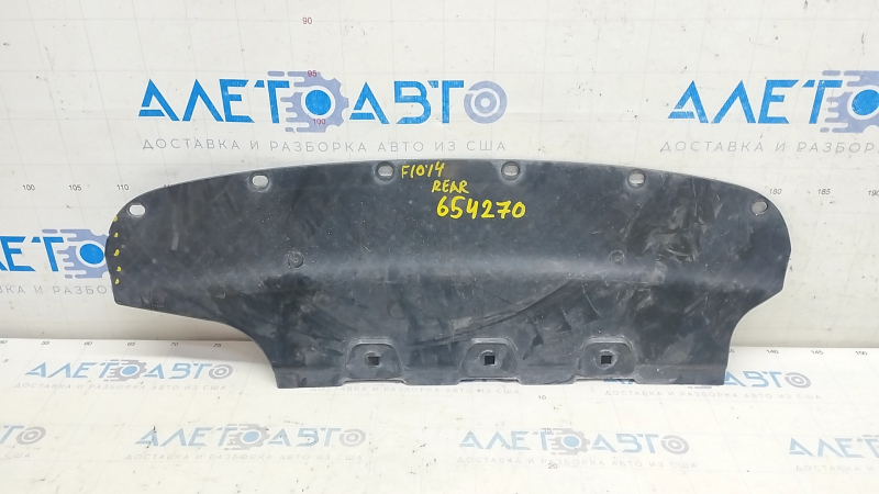 Rear bumper protection BMW 5 F10 11-16 without towbar, break