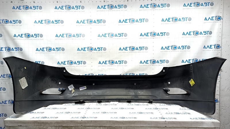 Bare rear bumper Lexus RX350 RX450h 10-15 for parking sensors, blue, CAPA