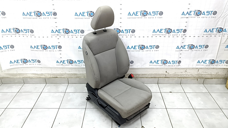 Passenger seat Honda HR-V 16-22 without airbag, mechanical, gray cloth, dry-cleanable
