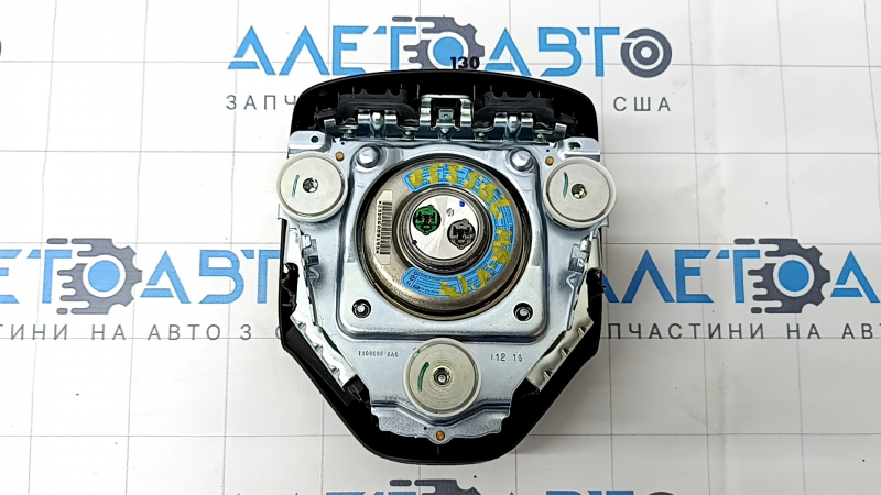 Airbag in steering wheel driver Honda HR-V 16-22 black, worn