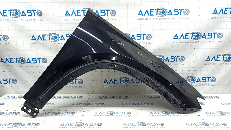 Front right wing Mercedes W167 GLE 350 450 20-23 aluminum, black 040