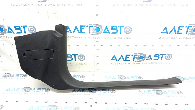 Door sill trim inner front right Mercedes W167 GLE 350 450 20-23 black, broken fasteners, scratches