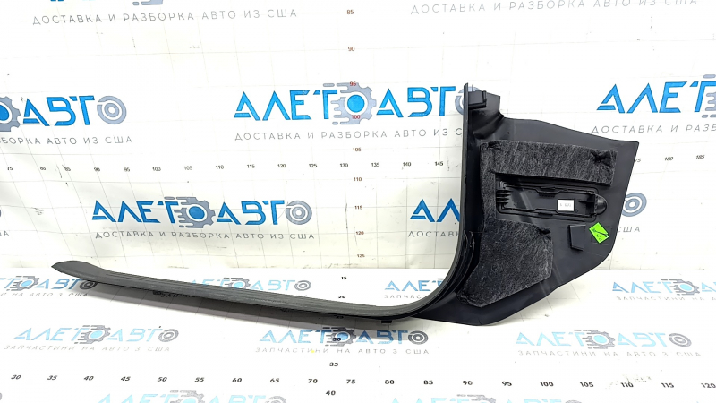 Door sill trim inner front right Mercedes W167 GLE 350 450 20-23 black, broken fasteners, scratches