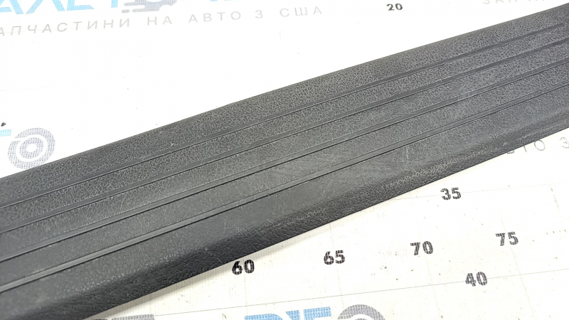 Door sill trim inner front right Mercedes W167 GLE 350 450 20-23 black, broken fasteners, scratches