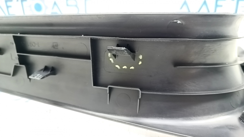 Door sill trim inner front right Mercedes W167 GLE 350 450 20-23 black, broken fasteners, scratches