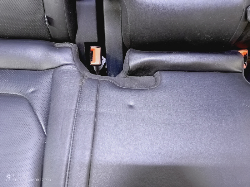 Rear row of seats 2 row Ford Edge 15- leather black, electric, Titanium, bumps, dents