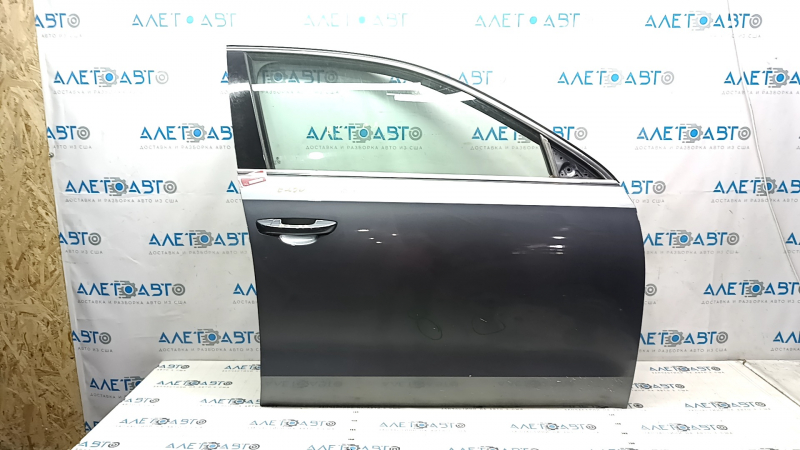 Door assembly front right VW Passat b7 12-15 USA graphite LD7X, scratches