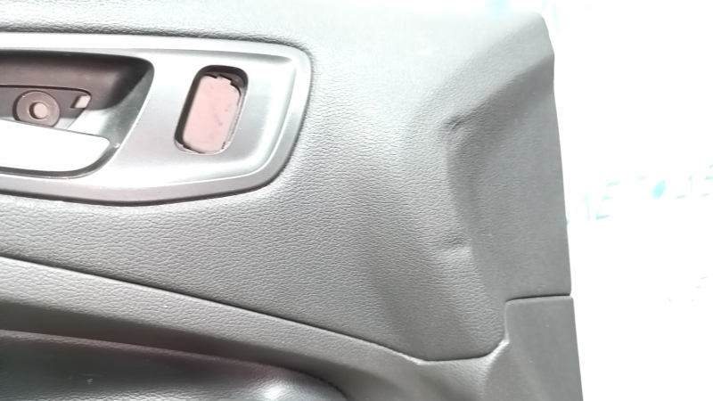 Door trim card front left Ford Escape MK3 17-19 rest, black, chrome handle, dents