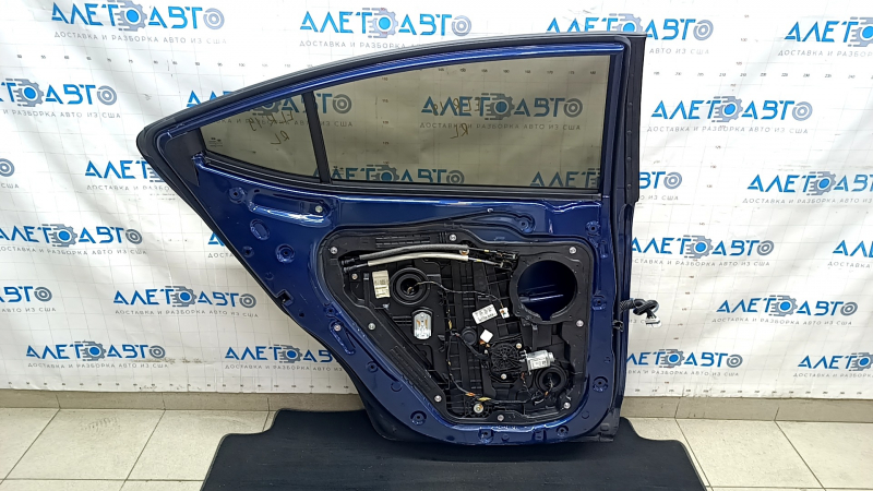 Door assembly rear left Hyundai Elantra AD 17-20 blue VU, butt, painted 0.3