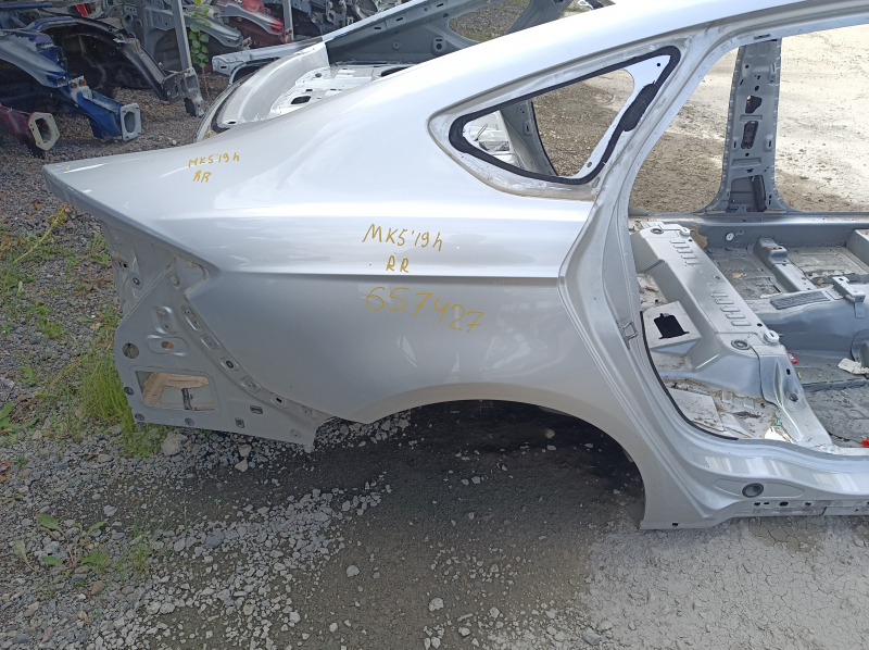Quarter wing rear right Ford Fusion mk5 13-20 on the body, silver, rusty, bumps