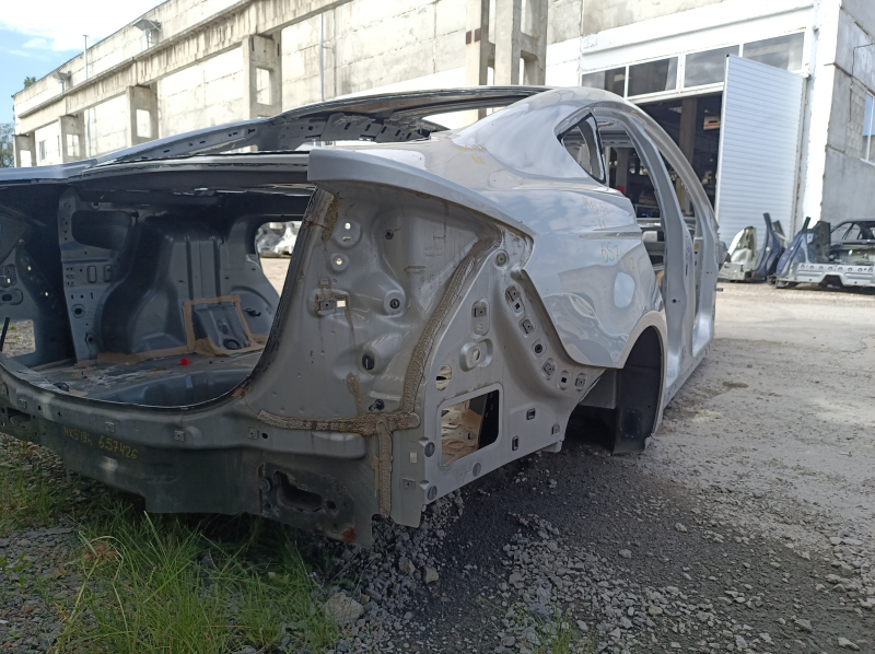 Quarter wing rear right Ford Fusion mk5 13-20 on the body, silver, rusty, bumps