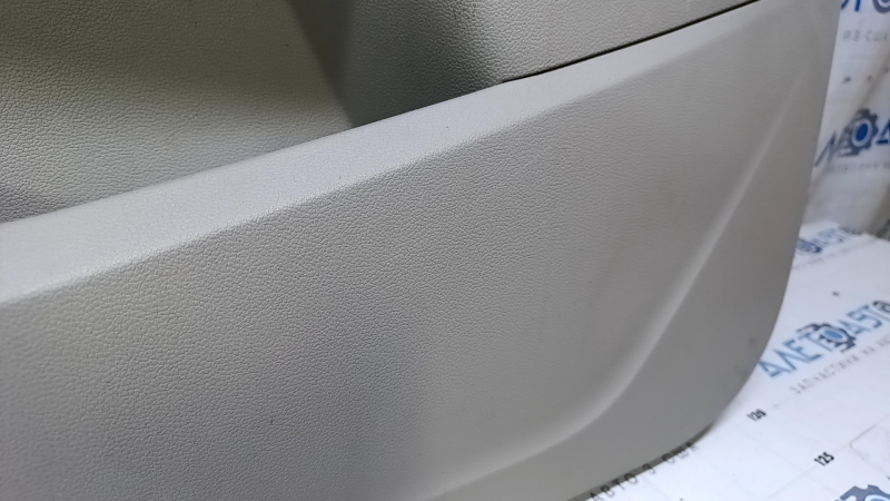 Door trim card front right Ford Escape MK3 13-16 prerest, beige, armrest leather, scuffs, bumps