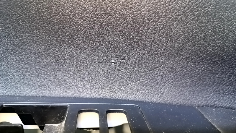 Door trim card front left Lexus ES300h ES350 13-18 leather black with black insert leather, armrest black leather, molding under wood gloss, under seat memory, scuffs, abrasions, scratches, bumps