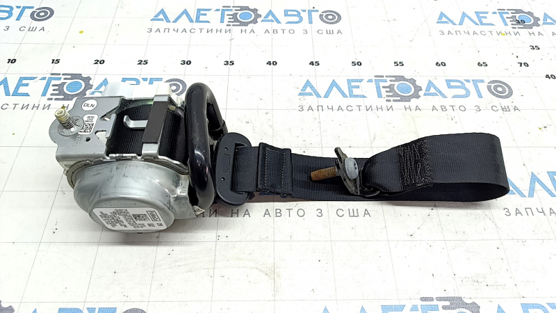 Rear right seat belt with pyropatron Ford Fusion mk5 17-20 black